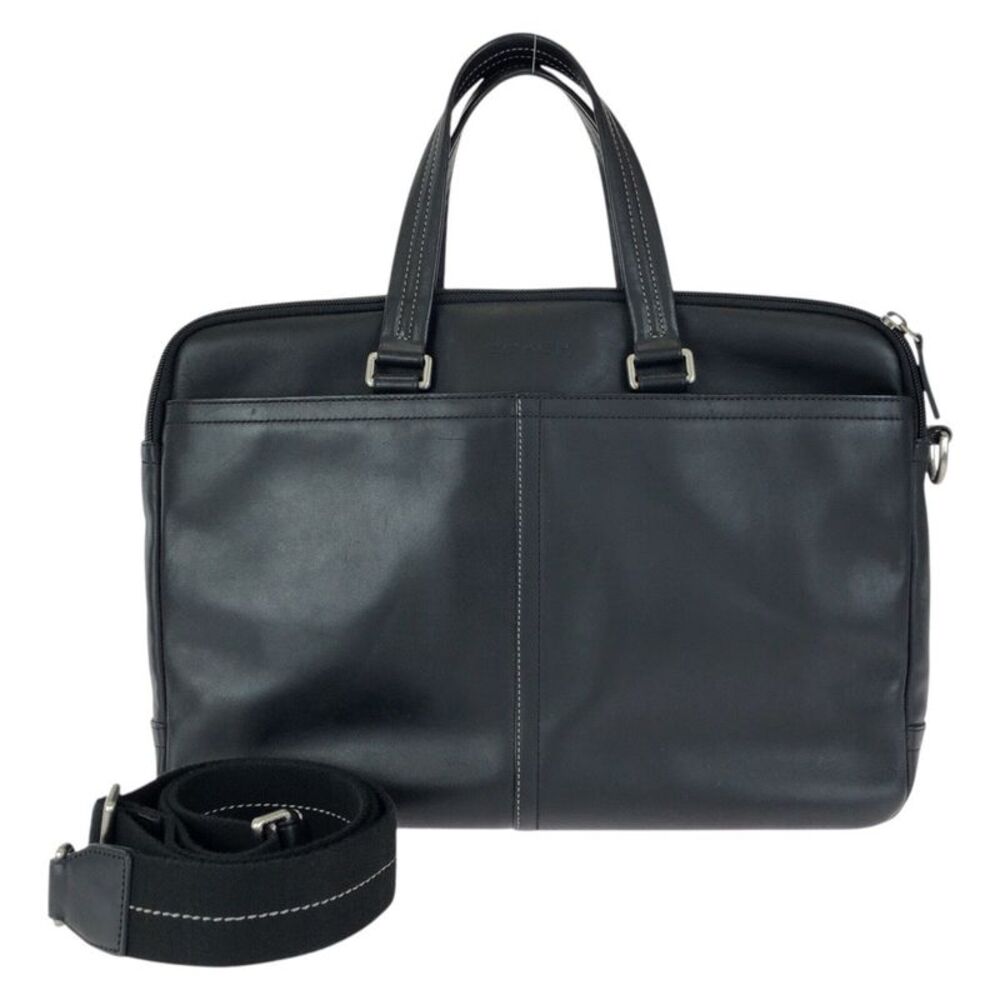 COACH Leather 2way Briefcase